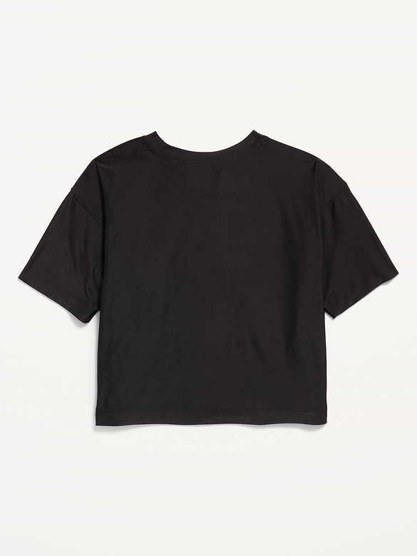 T-shirt droit à manches courtes NuageSport pour fille