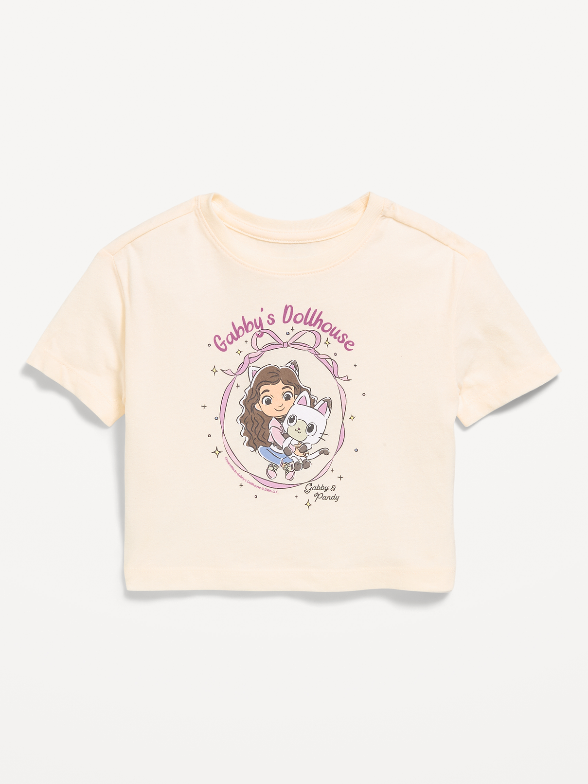 Image number 1 showing, Gabby's Dollhouse™ Boxy Graphic T-Shirt for Toddler Girls