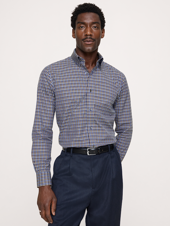 Chemise habillée ajustée infroissable
