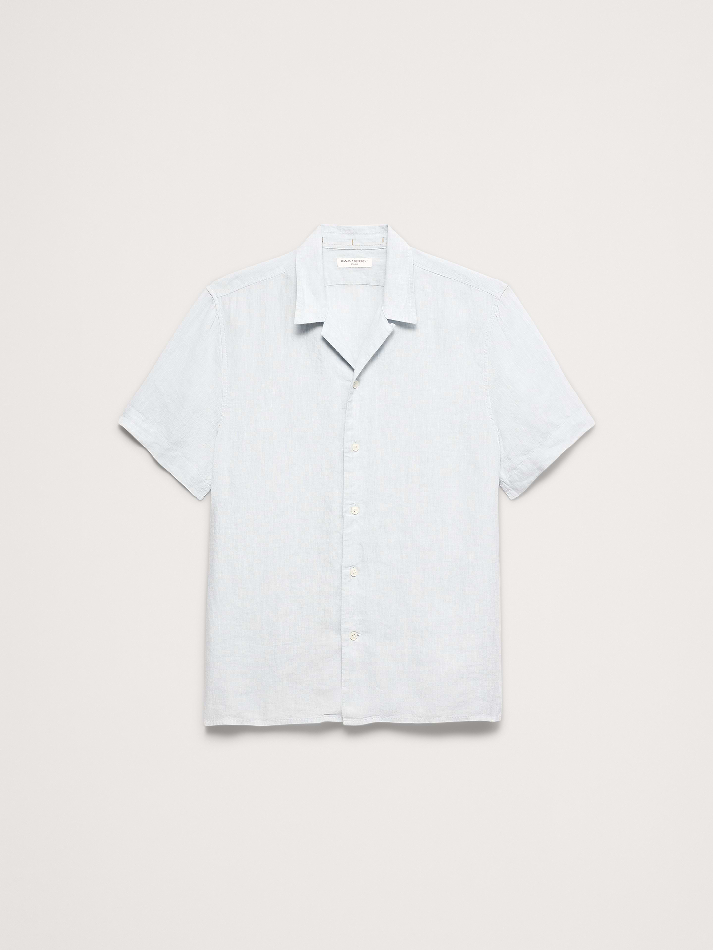 Image number 7 showing, Standard-Fit Linen Resort Shirt