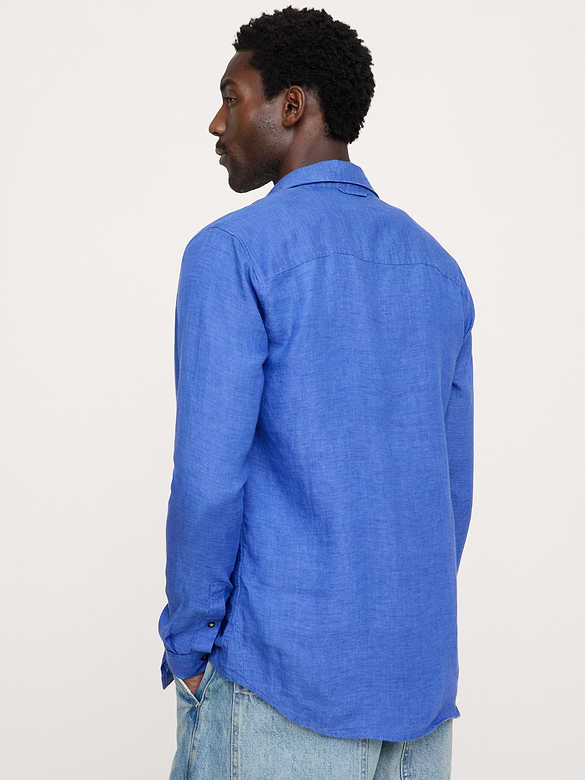 Chemise ajustée en lin