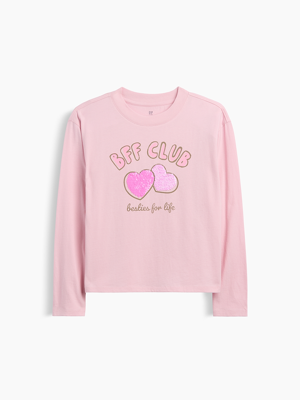 Kids Oversized Graphic T-Shirt