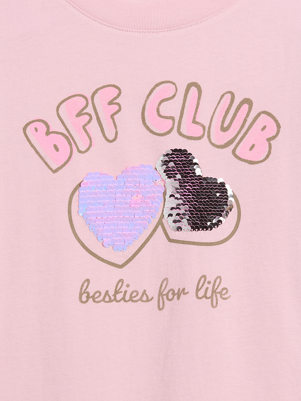 Kids Oversized Graphic T-Shirt