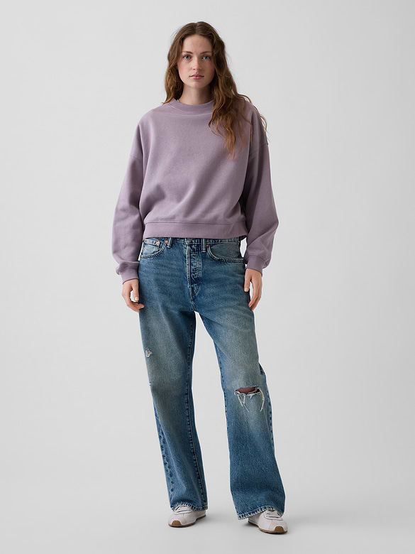 VintageSoft Wedge Crew Sweatshirt