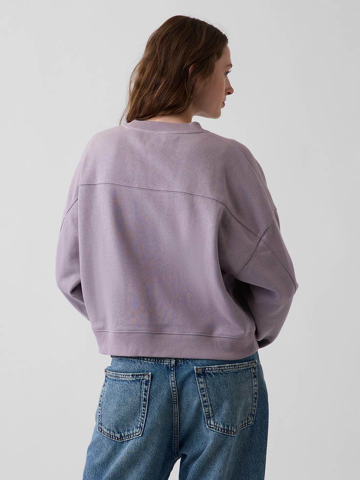 Image number 3 showing, VintageSoft Wedge Crew Sweatshirt