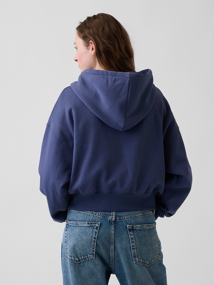 Image number 3 showing, VintageSoft Wedge Zip Hoodie