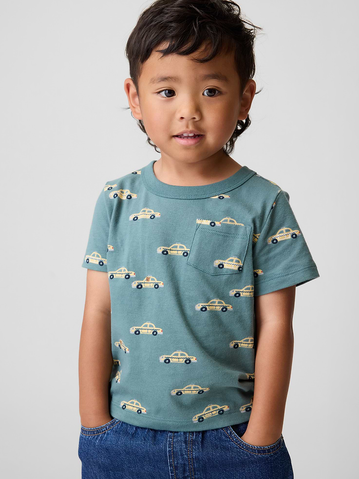 Image number 1 showing, Baby & Toddler Mix & Match Pocket T-Shirt