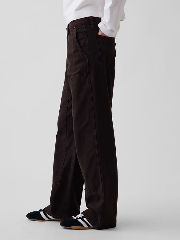 Low Rise '90s Loose Double-Knee Carpenter Pants