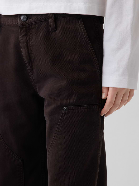 Low Rise '90s Loose Double-Knee Carpenter Pants