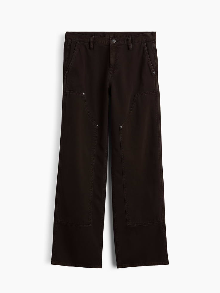 Image number 6 showing, Low Rise '90s Loose Double-Knee Carpenter Pants