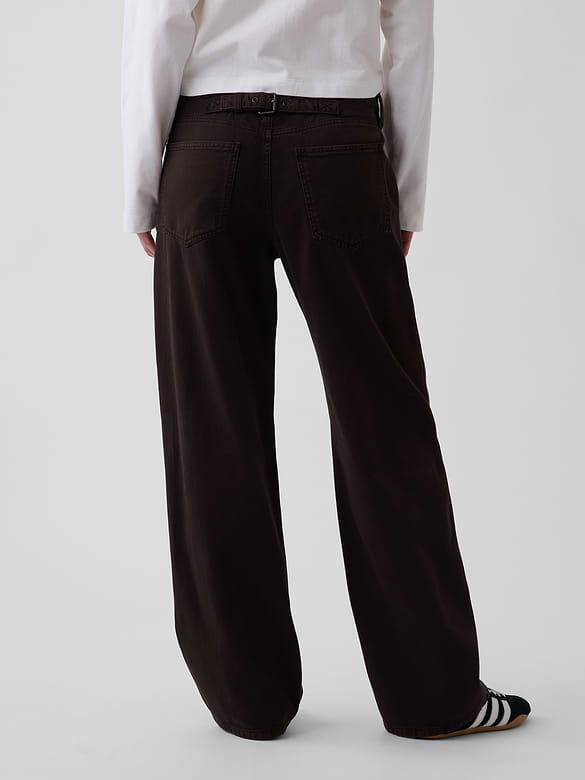 Low Rise '90s Loose Double-Knee Carpenter Pants
