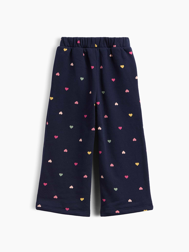 Image number 2 showing, Baby & Toddler VintageSoft Print Wide-Leg Sweatpants