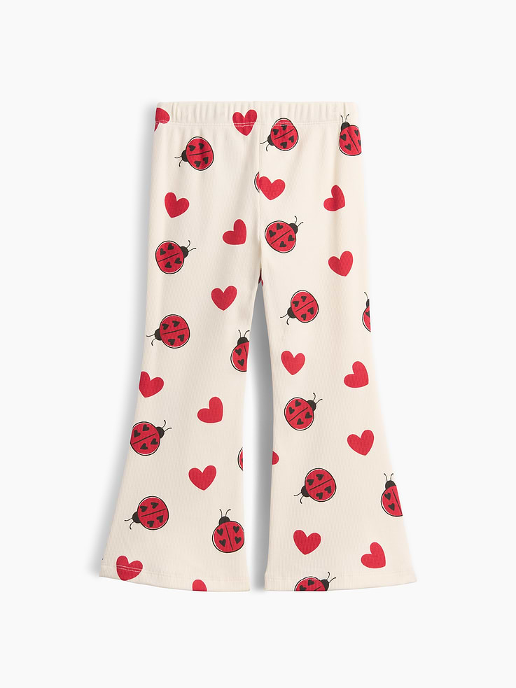 Image 2 of 2, Baby & Toddler Mix & Match Rib Flare Leggings