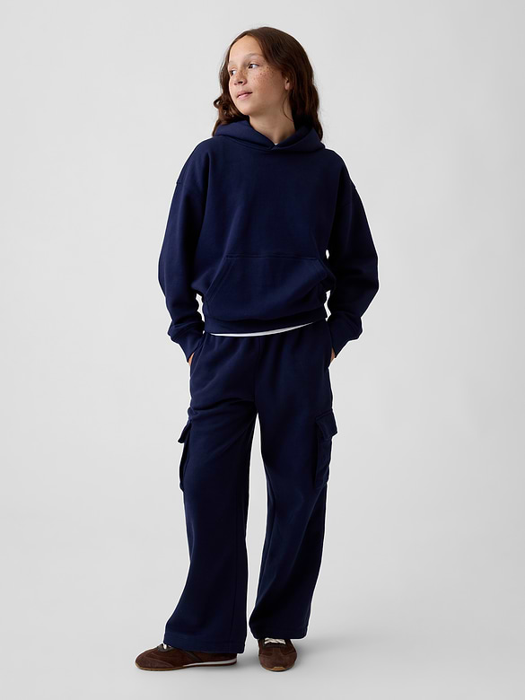 Kids VintageSoft Baggy Cargo Sweatpants