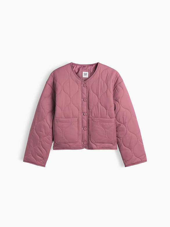 Kids Recycled Lightweight Quilted Jacket