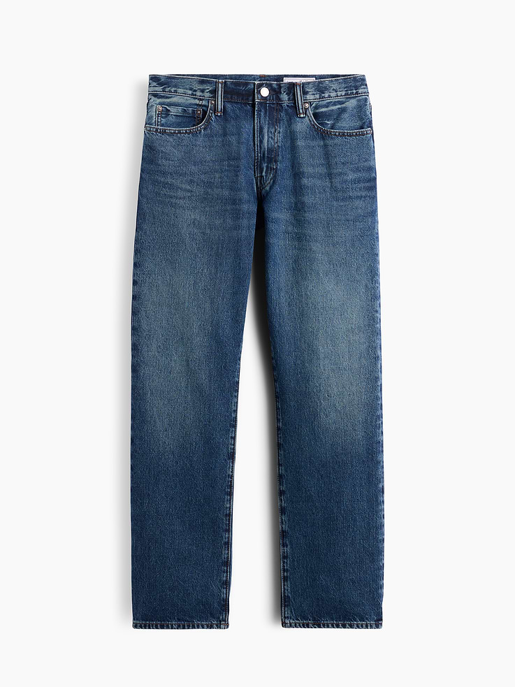 Image number 7 showing, Relaxed Straight Jeans