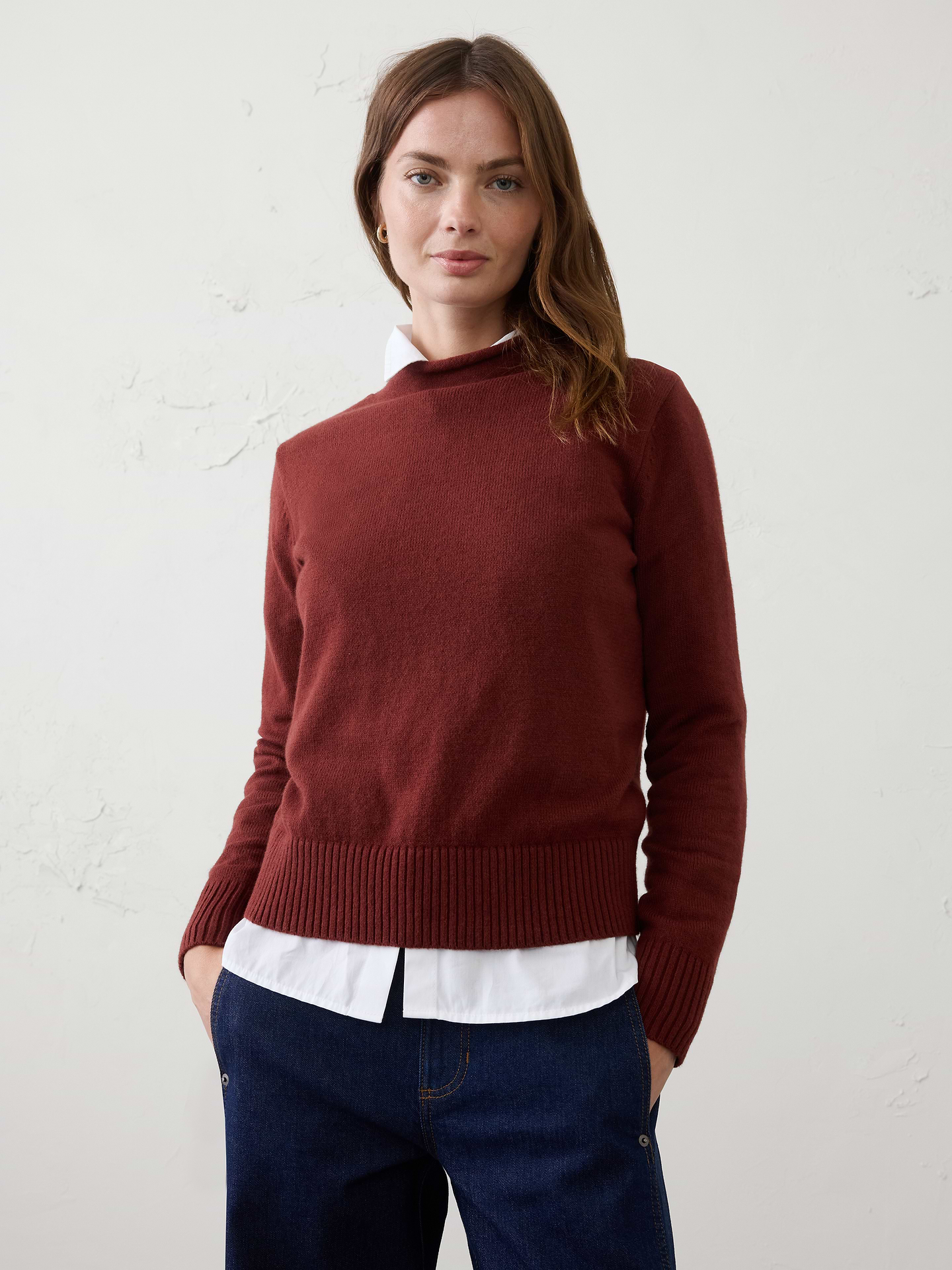 Image number 1 showing, Perfectly Soft Roll Mock-Neck Sweater