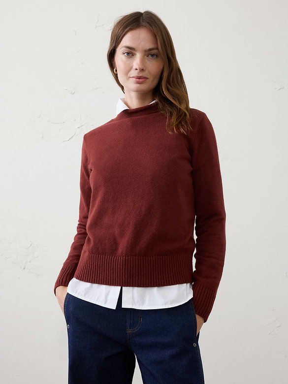 Perfectly Soft Roll Mock-Neck Sweater