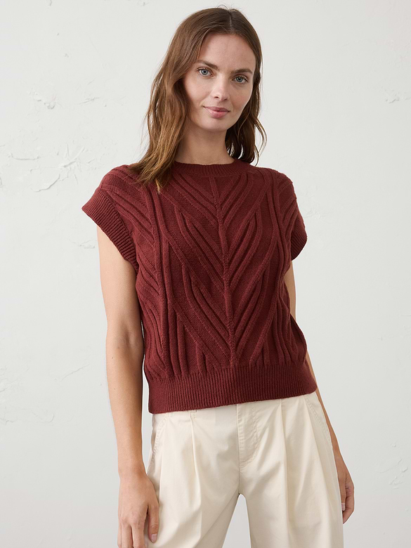 Perfectly Soft Cable Vest
