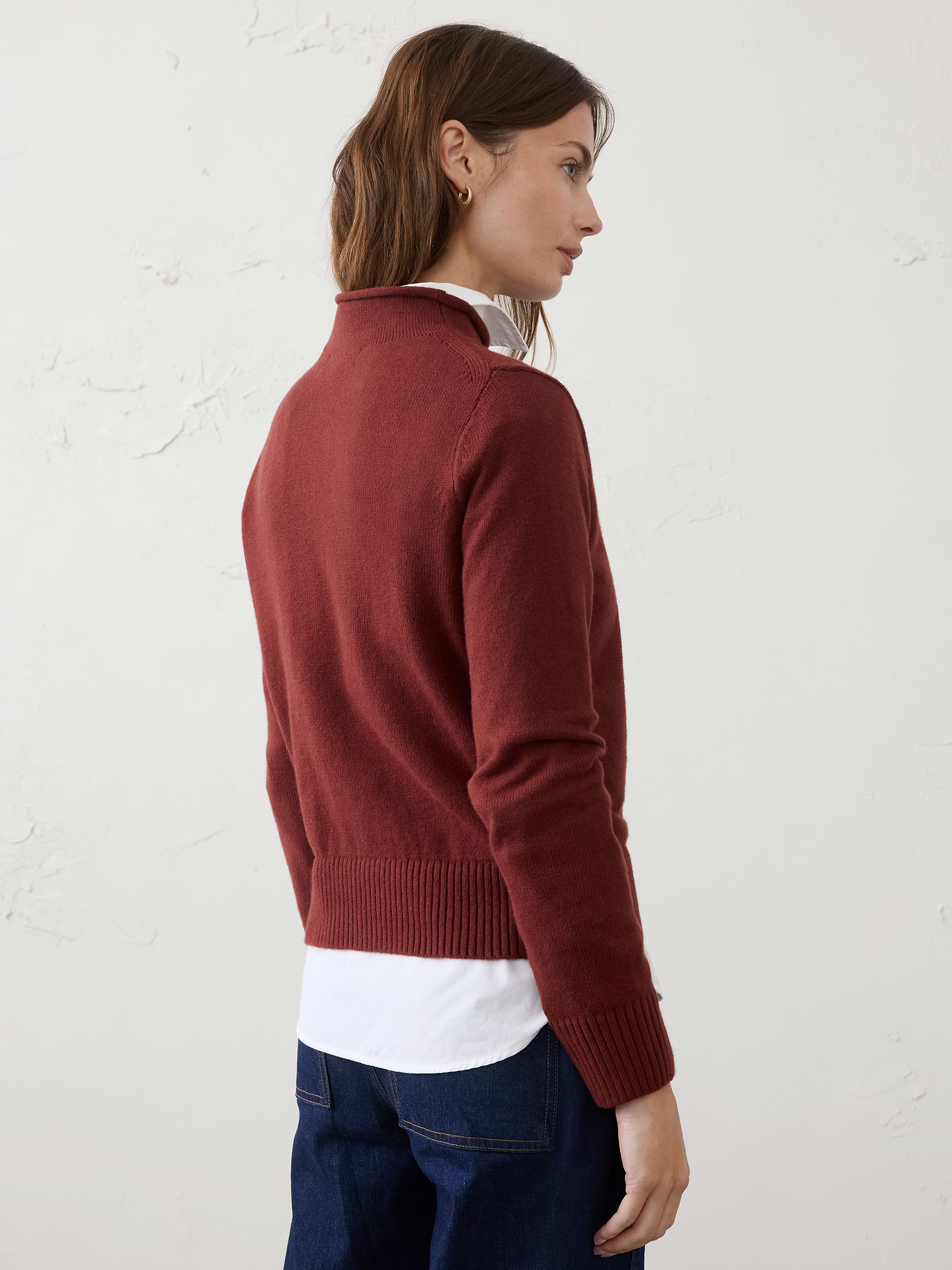 Image number 5 showing, Perfectly Soft Roll Mock-Neck Sweater