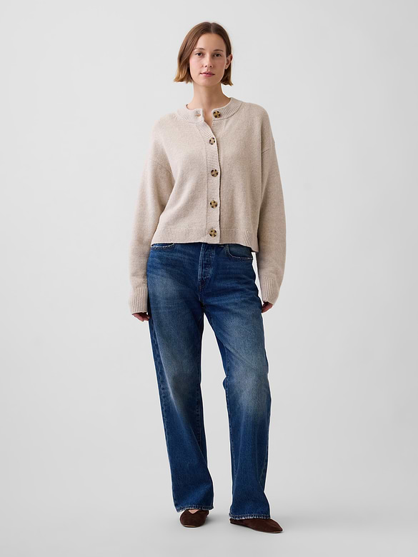 CashSoft Oversized Chunky Cardigan