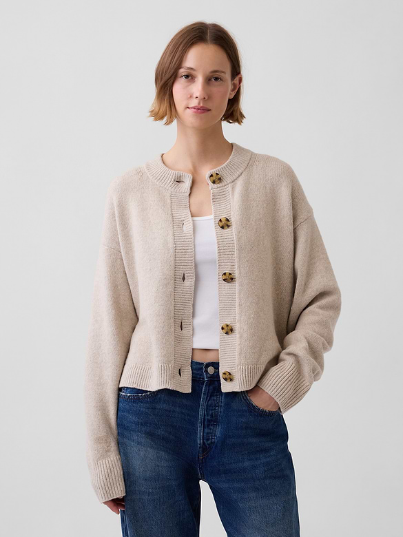 CashSoft Oversized Chunky Cardigan