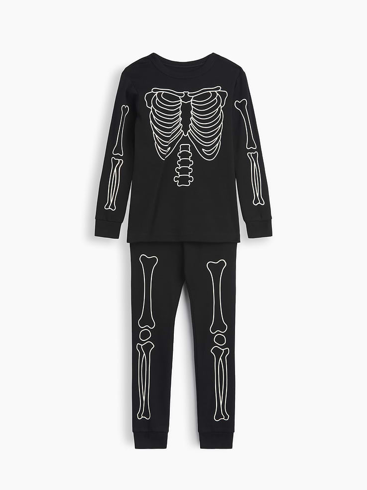 Image number 3 showing, Kids & babyGap Glow-in-the-Dark Halloween PJ Set
