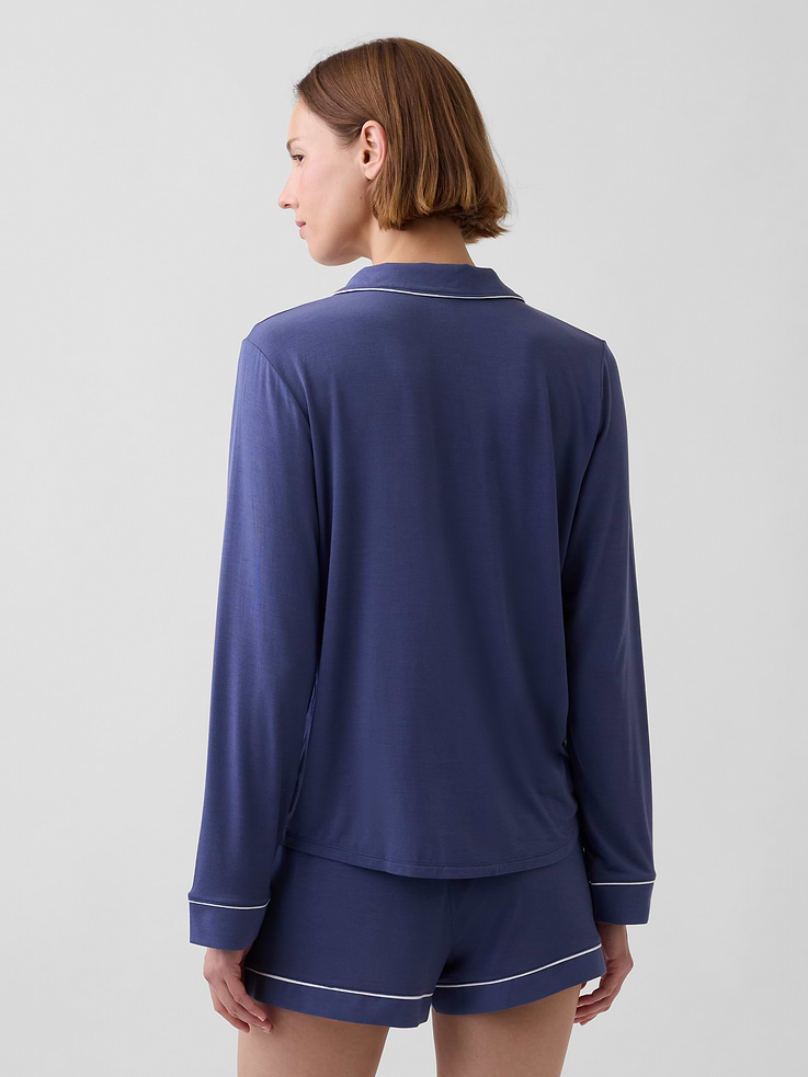 L'image numéro 2 présente Haut de pyjama en modal PureDouceur