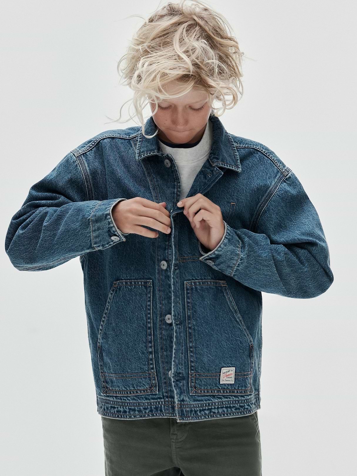 Kids Denim Chore Jacket | Gap