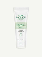 Image 1 of 4, Mario Badescu Botanical Exfoliating Scrub refines the look of uneven skin tone and texture to leave skin soft, smooth, and invigorated, looking for a gentle but effective exfoliator?, look no further than the Botanical Exfoliating Scrub by Mario Badescu, finely ground seeds of the Ecuadorian Ivory Palm: work to gently polish and refresh your complexion., Aloe Vera: helps to moisturize and heal skin, Coconut: conditions the skin, Ginger: helps to even and brighten your complexion, Ginkgo: skin-soothing effects and increased skin-hydration, Product #1200616