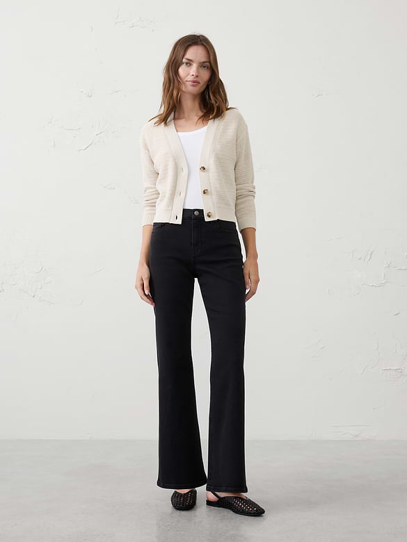 Bootcut Mid-Rise Slim Jean