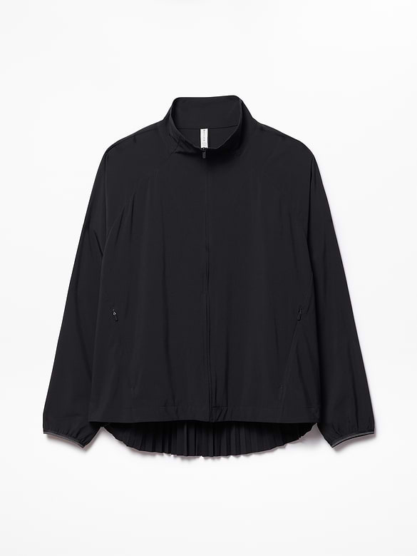 Featherweight Plissé Jacket