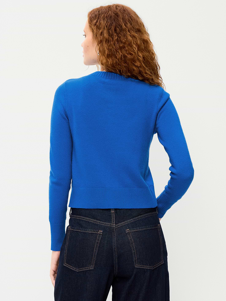 Image number 2 showing, SoSoft Cropped Crew-Neck Cardigan