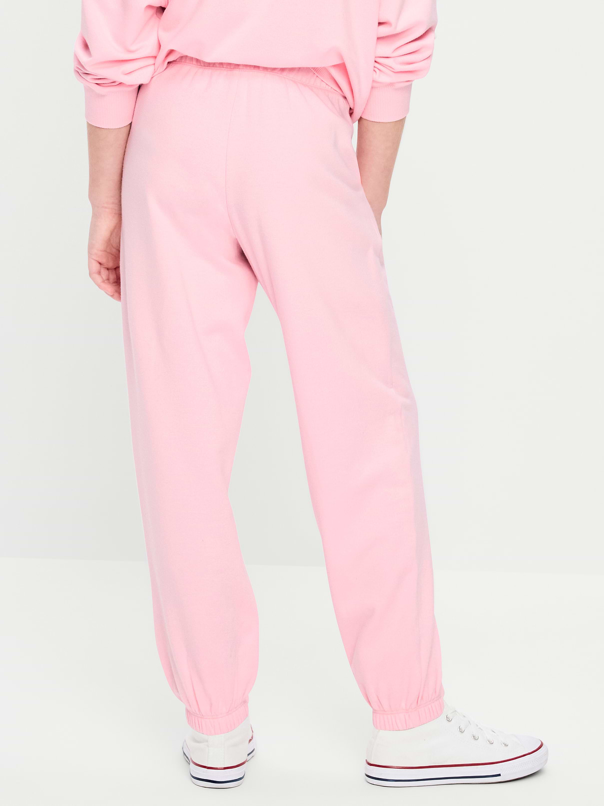 L'image numéro 2 présente Pantalon de jogging rétro à taille haute pour Fille