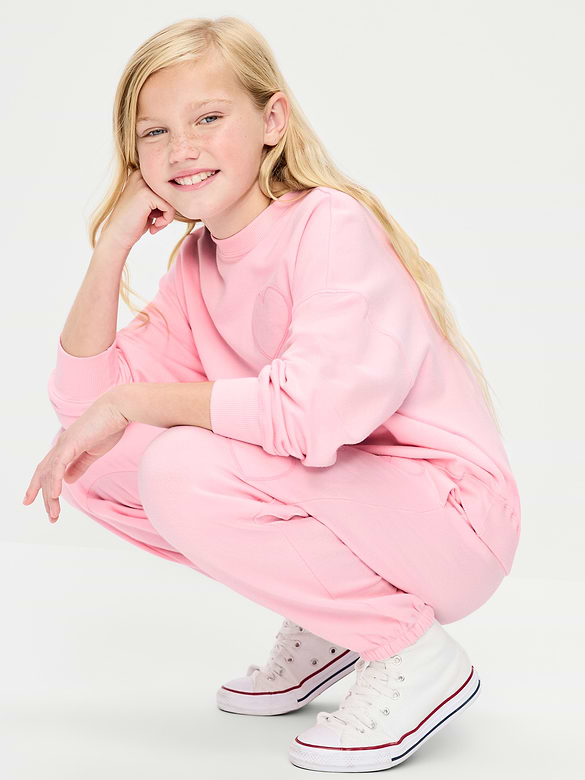 Favorite Fleece High-Waisted Jogger Sweatpants for Girls