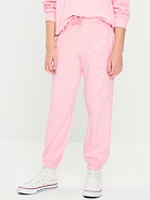 L'image numéro 1 présente Pantalon de jogging rétro à taille haute pour Fille