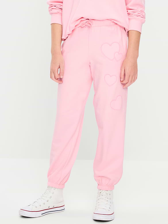 Favorite Fleece High-Waisted Jogger Sweatpants for Girls
