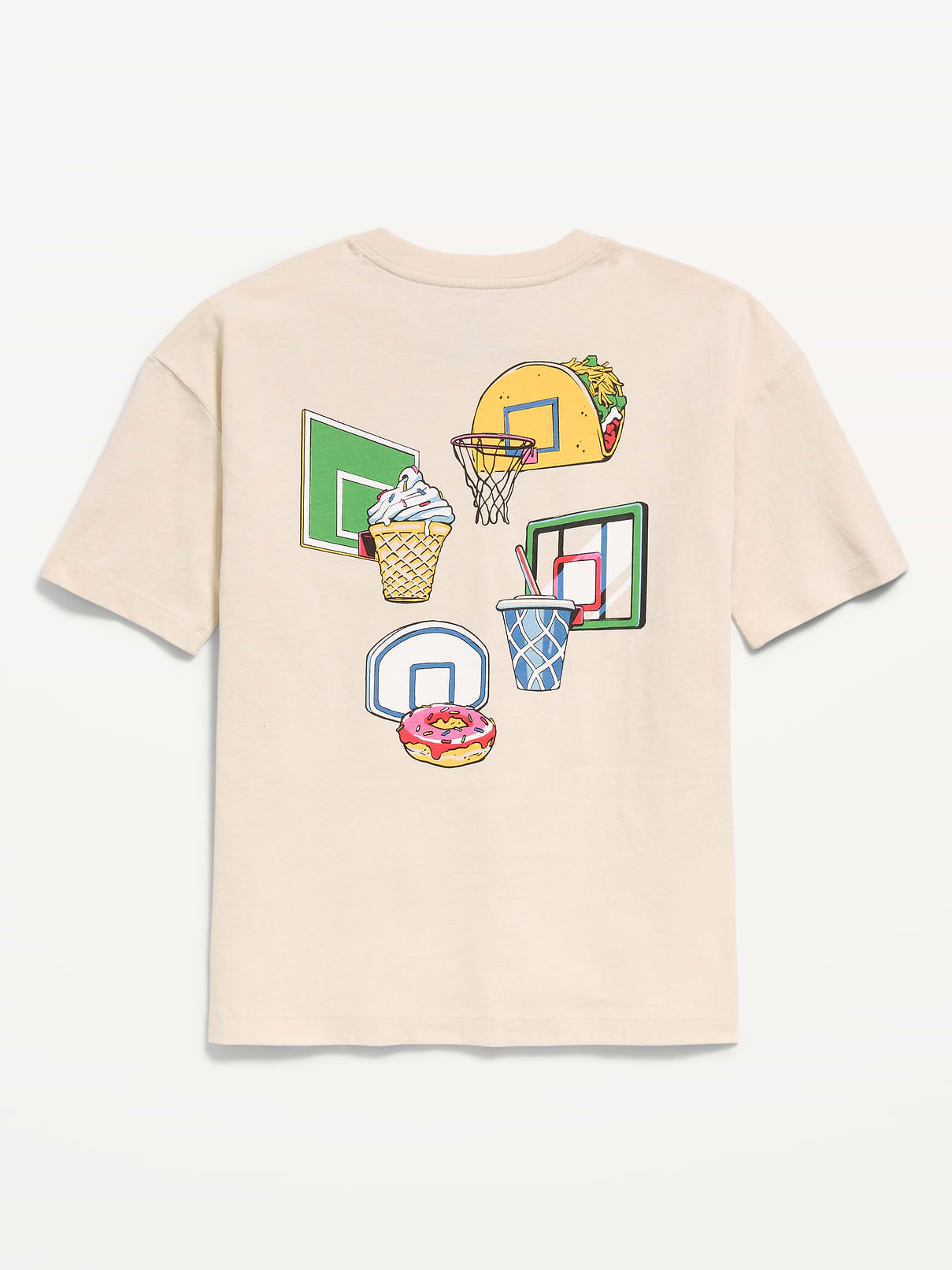 Image number 2 showing, Oversized Short-Sleeve Graphic T-Shirt for Boys