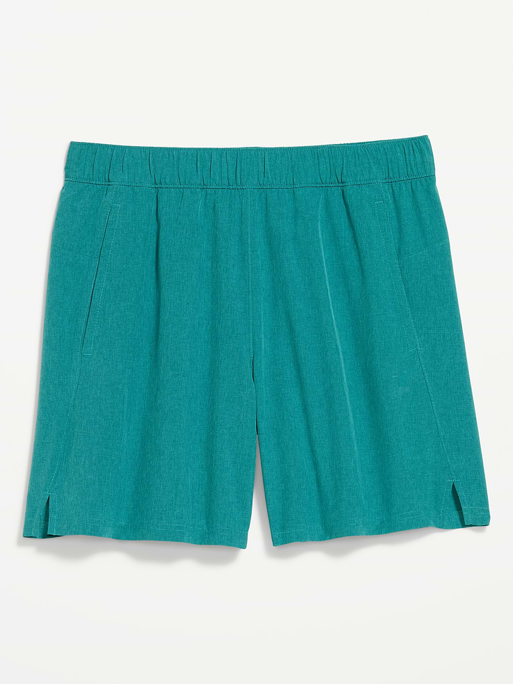 Image number 3 showing, StretchTech Woven Workout Shorts -- 7-inch inseam