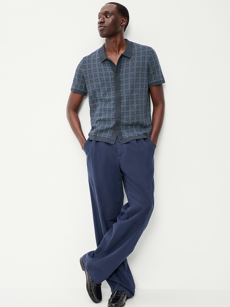 Image number 3 showing, Short-Sleeve Sweater Shirt