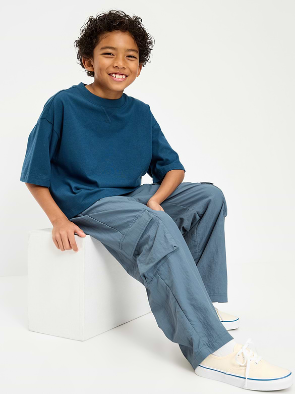 Ultra Baggy Pull-On Cargo Pants for Boys