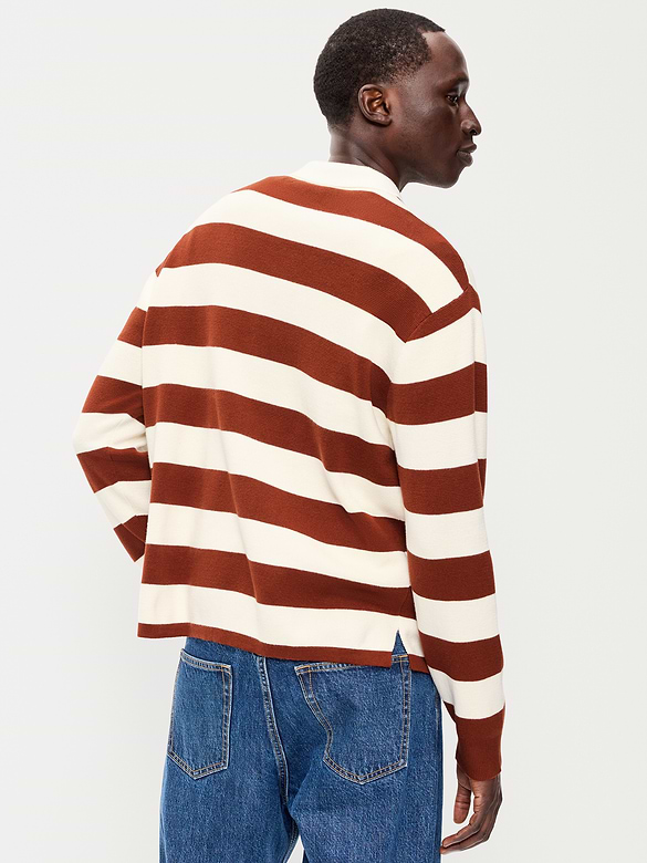 Long-Sleeve Rugby Polo