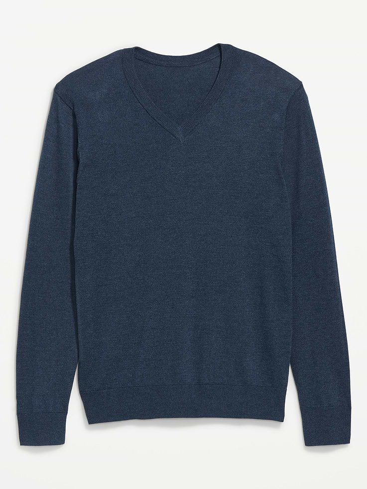 Image 4 of 4, V-Neck Sweater