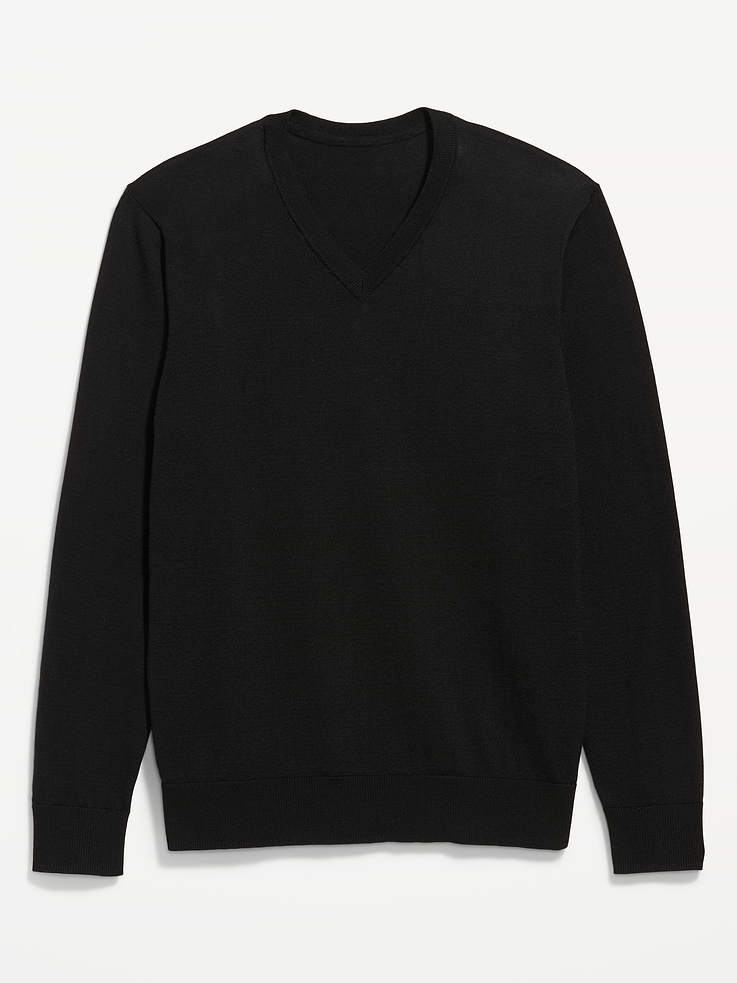 Image 4 of 4, V-Neck Sweater