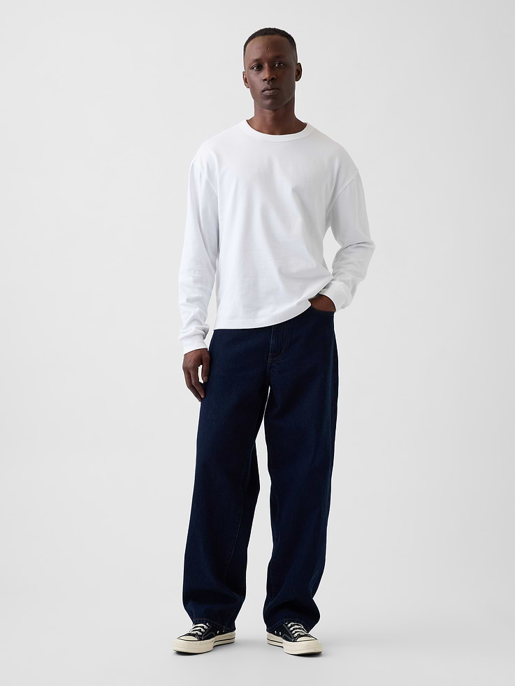 Image number 1 showing, Baggy Jeans