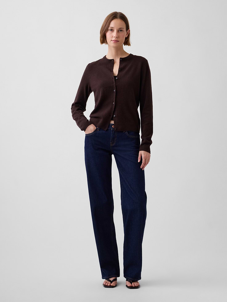 Image number 2 showing, CashSoft Crop Cardigan