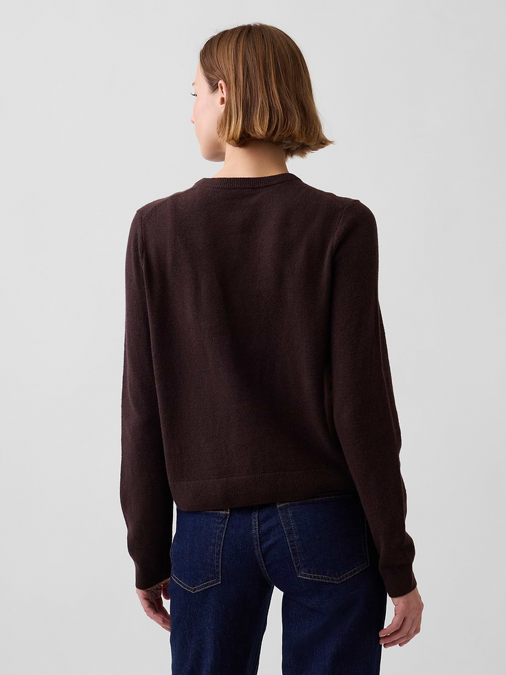 Image number 3 showing, CashSoft Crop Cardigan