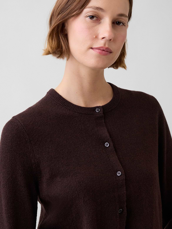 CashSoft Crop Cardigan