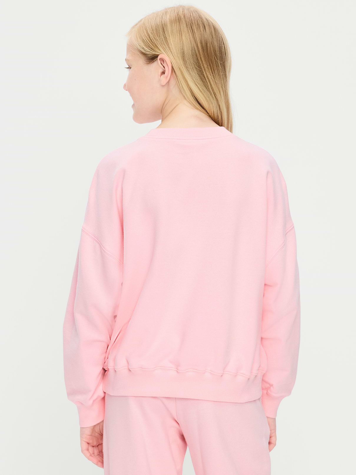 Image number 2 showing, Favorite Fleece Oversized Tunic Sweatshirt for Girls