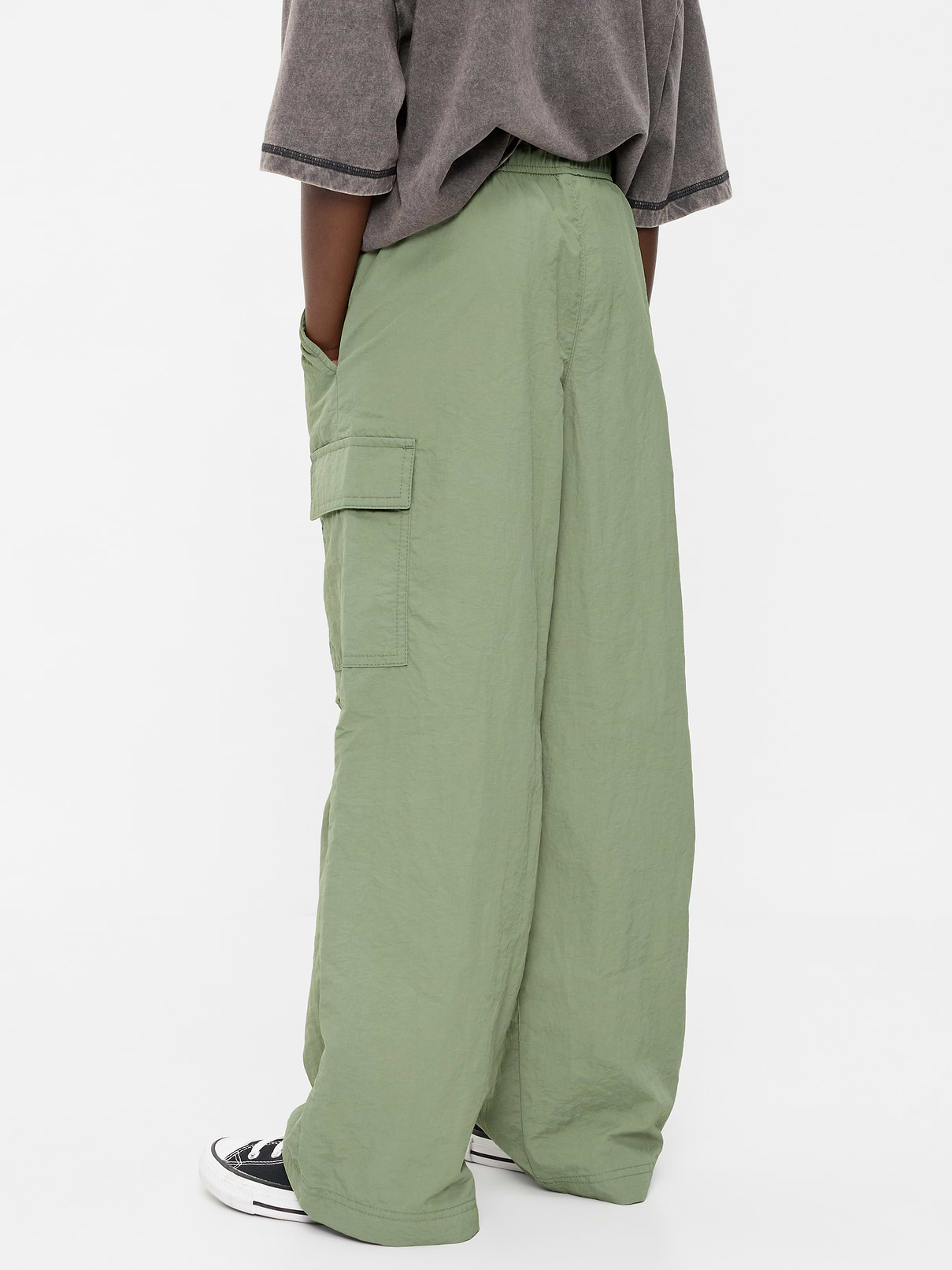 Image number 2 showing, Ultra Baggy Pull-On Cargo Pants for Boys
